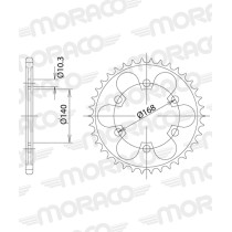 Couronne acier Supersprox Pas 525 RFE-3