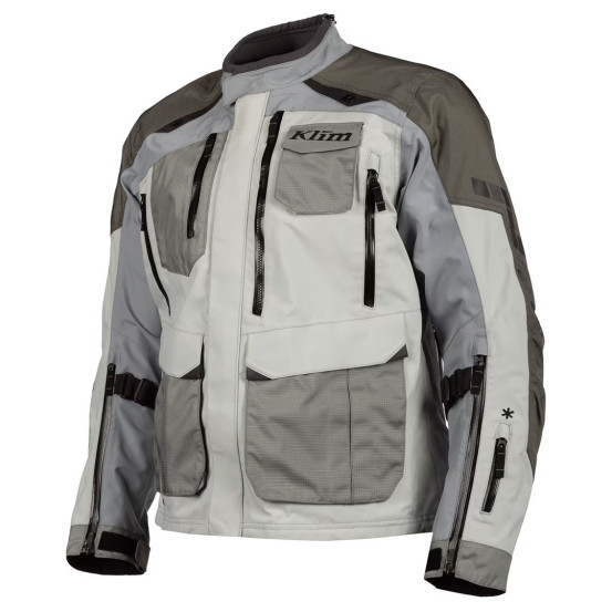 Veste textile KLIM Carlsbad - Cool Gris