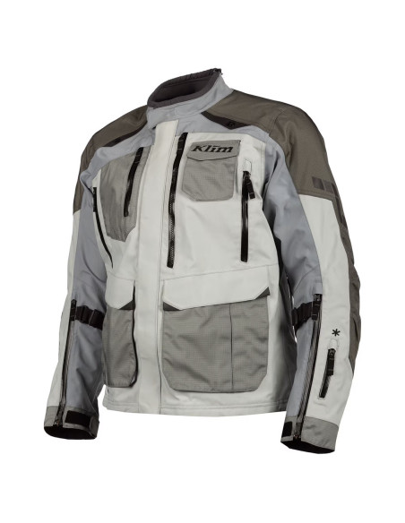 Veste textile KLIM Carlsbad - Cool Gris