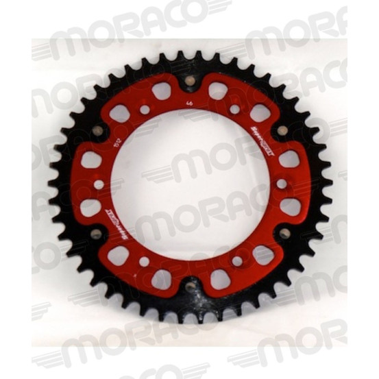 Couronne Stealth Supersprox Bi-métal Pas 520 Rouge CE206SR