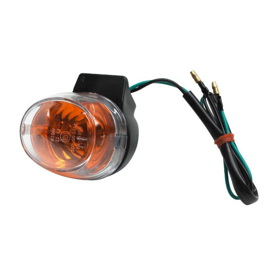 Clignotant MBK 50 Booster /Yamaha 50 BW´s après 2004/Keeway 50 Hurricane/Focus Transparent Avant