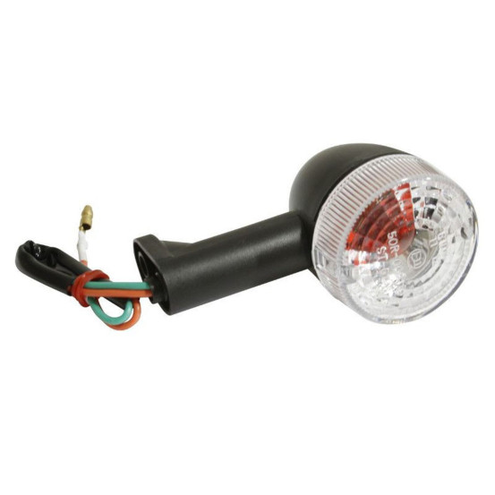 Clignotant Gilera 50 SMT/RCR 2003-2007 Transparent/Noir