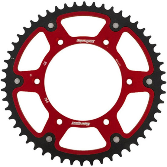Couronne Stealth Supersprox Bi-métal Pas 520 Rouge CO304SR