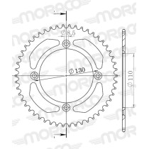 Couronne Stealth Supersprox Bi-métal Pas 420 Noir CA104SN
