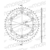 Couronne Stealth Supersprox Bi-métal Pas 520 Noir CC500SN