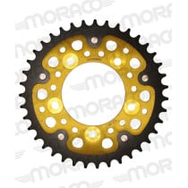 Couronne Stealth Supersprox Bi-métal Pas 520 Or CA613SG