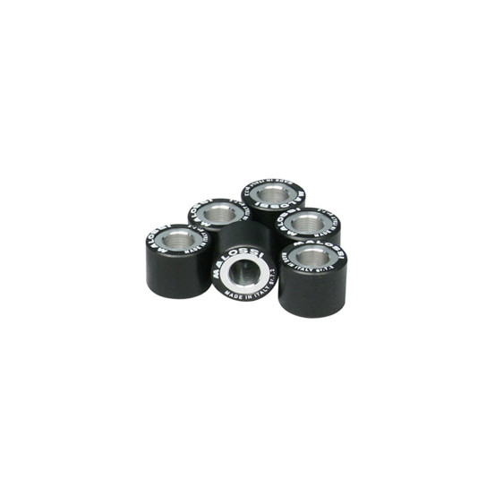 Jeu de 6 galets de variateur origine/Multivar MALOSSI 20,9x17mm