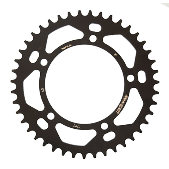 Couronne Alu Supersprox Anti Boue Pas 520 Noir AF605X