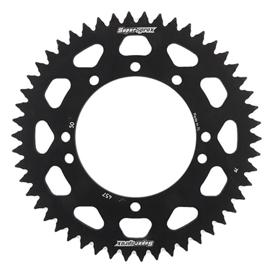 Couronne Alu Supersprox Anti Boue Pas 420 Noir AH104X