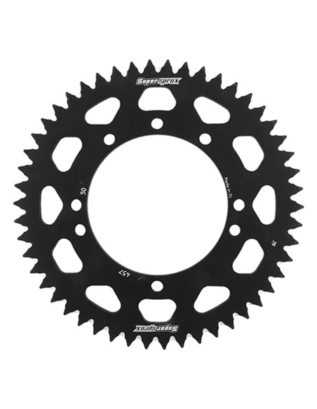 Couronne Alu Supersprox Anti Boue Pas 420 Noir AH104X