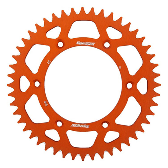 Couronne Alu Supersprox Anti Boue Pas 520 Orange AP304XO