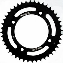 Couronne Alu Supersprox Anti Boue Pas 428 Noir AF104X