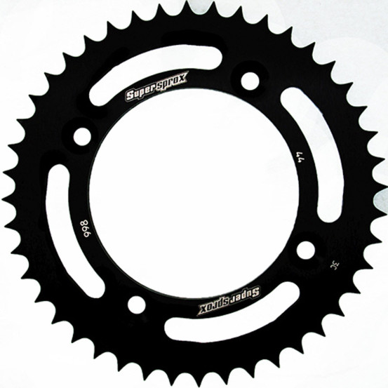 Couronne Alu Supersprox Anti Boue Pas 428 Noir AF104X
