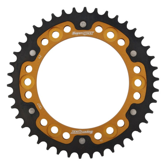 Couronne Stealth Supersprox Bi-métal Pas 530 Or CA617SG