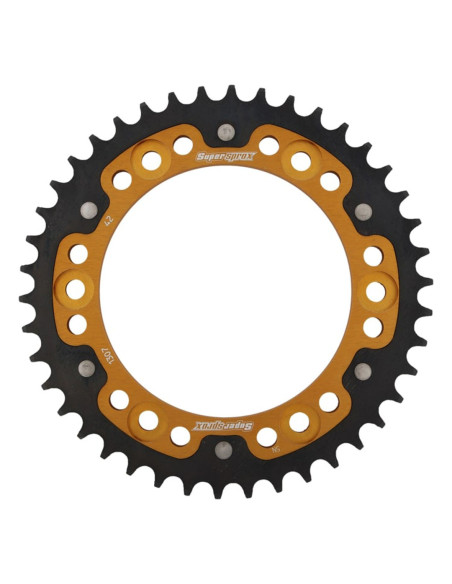 Couronne Stealth Supersprox Bi-métal Pas 530 Or CA617SG