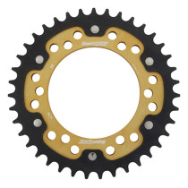 Couronne Stealth Supersprox Bi-métal Pas 530 Or CC813SG