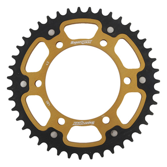 Couronne Stealth Bi-métal SUPERSPROX - Pas 525 - Or - CC810SG