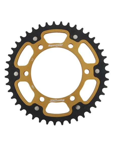 Couronne Stealth Bi-métal SUPERSPROX - Pas 525 - Or - CC810SG