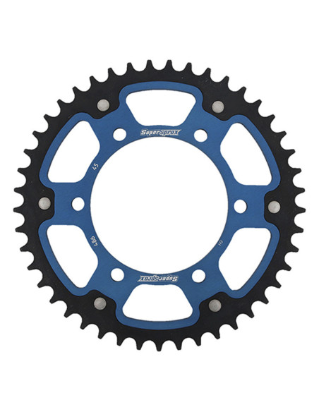 Couronne Stealth Supersprox Bi-métal Pas 525 Bleu CC812SB