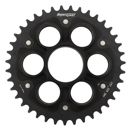 Couronne Stealth Supersprox Bi-métal Pas 525 Noir CL801SN
