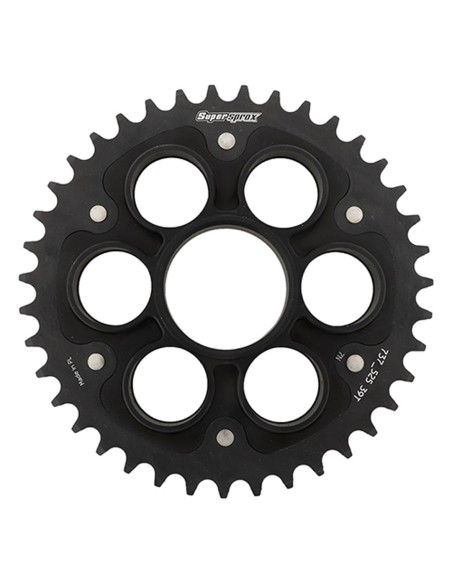 Couronne Stealth Supersprox Bi-métal Pas 525 Noir CL801SN