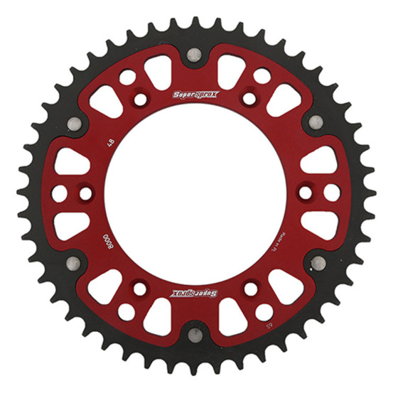 Couronne Stealth Supersprox Bi-métal Pas 520 Rouge CX340SR