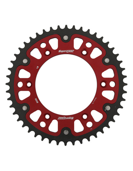 Couronne Stealth Supersprox Bi-métal Pas 520 Rouge CX340SR