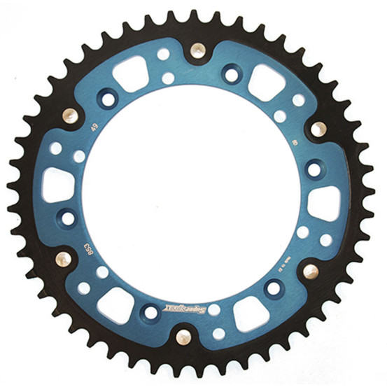 Couronne Stealth Supersprox Bi-métal Pas 525 Bleu CC500SB