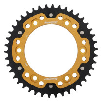Couronne Stealth Supersprox Bi-métal Pas 525 Or CK501SG