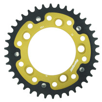 Couronne Stealth Supersprox Bi-métal Pas 520 Or CO400SG