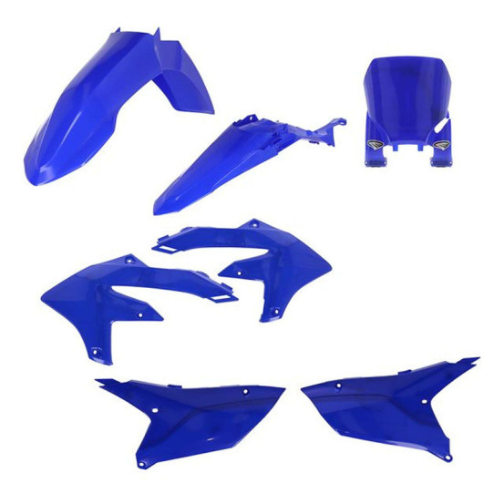 Kit Plastiques - Bleu - CYCRA YAMAHA 450 YZF 2023-2025 / 250 YZF 2024-2026 avec Plaque Stadium