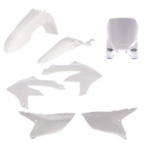 Kit Plastiques - Blanc - CYCRA YAMAHA 450 YZF 2023-2025 / 250 YZF 2024-2026 avec Plaque Stadium