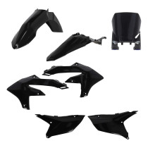 Kit Plastiques - Noir - CYCRA YAMAHA 450 YZF 2023-2025 / 250 YZF 2024-2026 avec Plaque Stadium