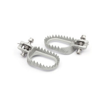 Repose pied S3 PARTS Punk Arrière Bas Argent HUSQVARNA TC FC 2017 - 2022 TE TBI FE 2018 - 2023