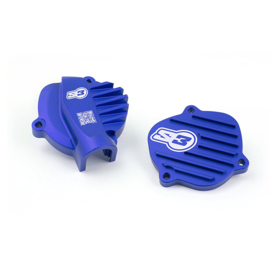 Couvercle de valve d'échappement Gros Volume S3 PARTS Bleu KTM HUSQVARNA GAS GAS 2017 - 2023