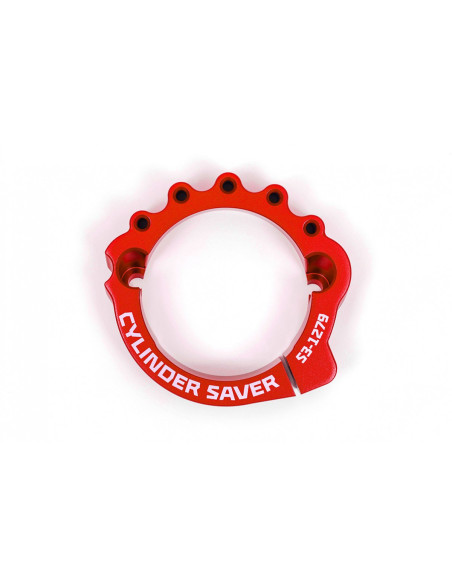 Protection de bride d'échappement S3 PARTS Rouge KTM HUSQVARNA GAS GAS 2017 - 2023