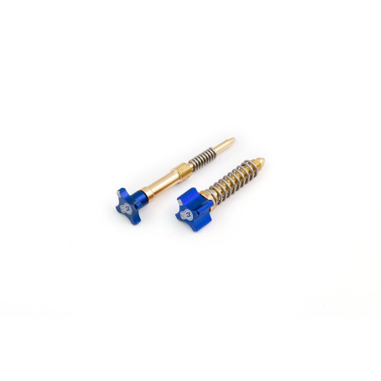 Vis de réglage d'air S3 PARTS Bleu pour carburateur Keihin KTM HUSQVARNA GASGAS SHERCO RIEJU