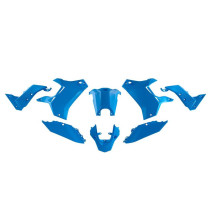 Kit plastiques Revolution - Bleu Cyan - RACETECH Yamaha Ténéré T7