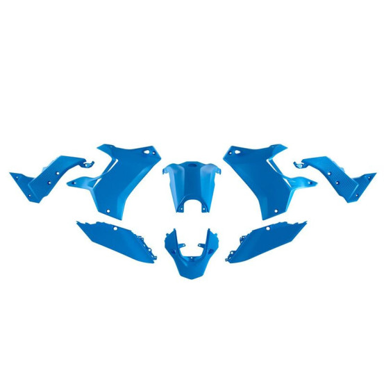 Kit plastiques Revolution - Bleu Cyan - RACETECH Yamaha Ténéré T7