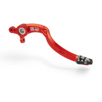 Pédale de frein arrière S3 PARTS Rouge KTM HUSQVARNA 2017 - 2023 GAS GAS 2017 - 2023