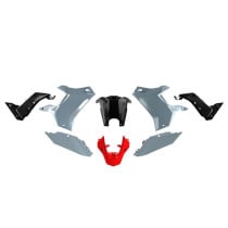 Kit plastiques Revolution - Gris Noir - RACETECH Yamaha Ténéré T7