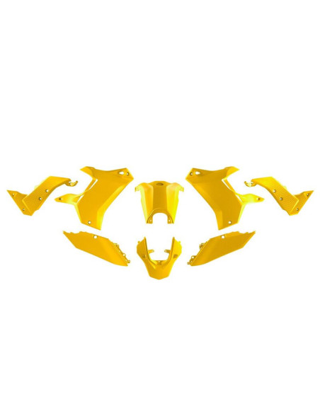 Kit plastiques Revolution - Jaune - RACETECH Yamaha Ténéré T7