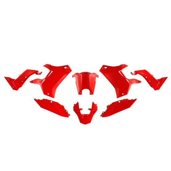 Kit plastiques Revolution - Rouge - RACETECH Yamaha Ténéré T7