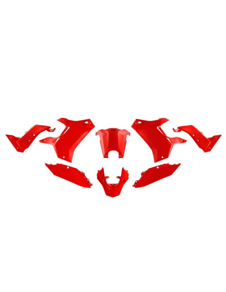 Kit plastiques Revolution - Rouge - RACETECH Yamaha Ténéré T7
