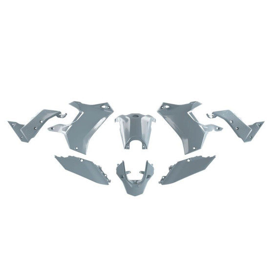 Kit plastiques Revolution - Gris - RACETECH Yamaha Ténéré T7