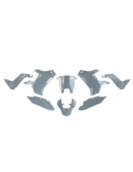 Kit plastiques Revolution - Gris - RACETECH Yamaha Ténéré T7
