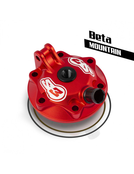 Culasse S3 PARTS Mountain Rouge BETA 300 RR 2012 - 2017 / 300 XTRAINER 2012 - 2017