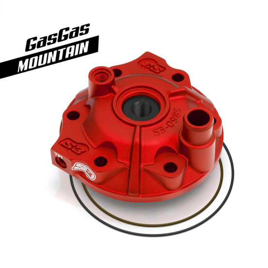 Culasse S3 PARTS Mountain Rouge KTM 300 TPI 2017 - 2023 / HUSQVARNA 300 TEI 2017 - 2023 / GAS GAS 300 EC 2021 - 2023