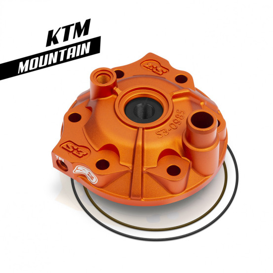 Culasse S3 PARTS Mountain Orange KTM 250 SX TPI 2017 - 2023 / HUSQVARNA 250 TEI TC 2017 - 2023 / GAS GAS 250 EC MC 2021 - 2023