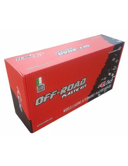 Kit plastiques Revolution - Noir - RACETECH Yamaha Ténéré T7